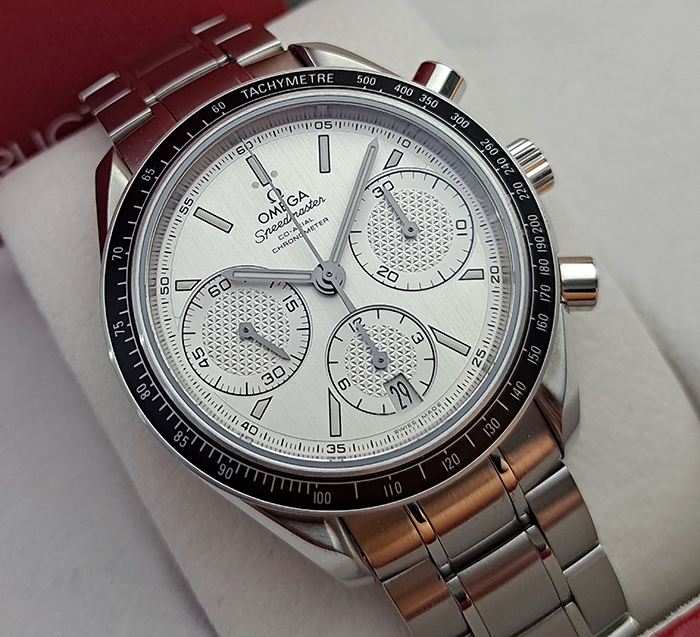 Omega Speedmaster Racing Co-Axial Chronograph Wristwatch Ref. 326.30.40.50.02.001